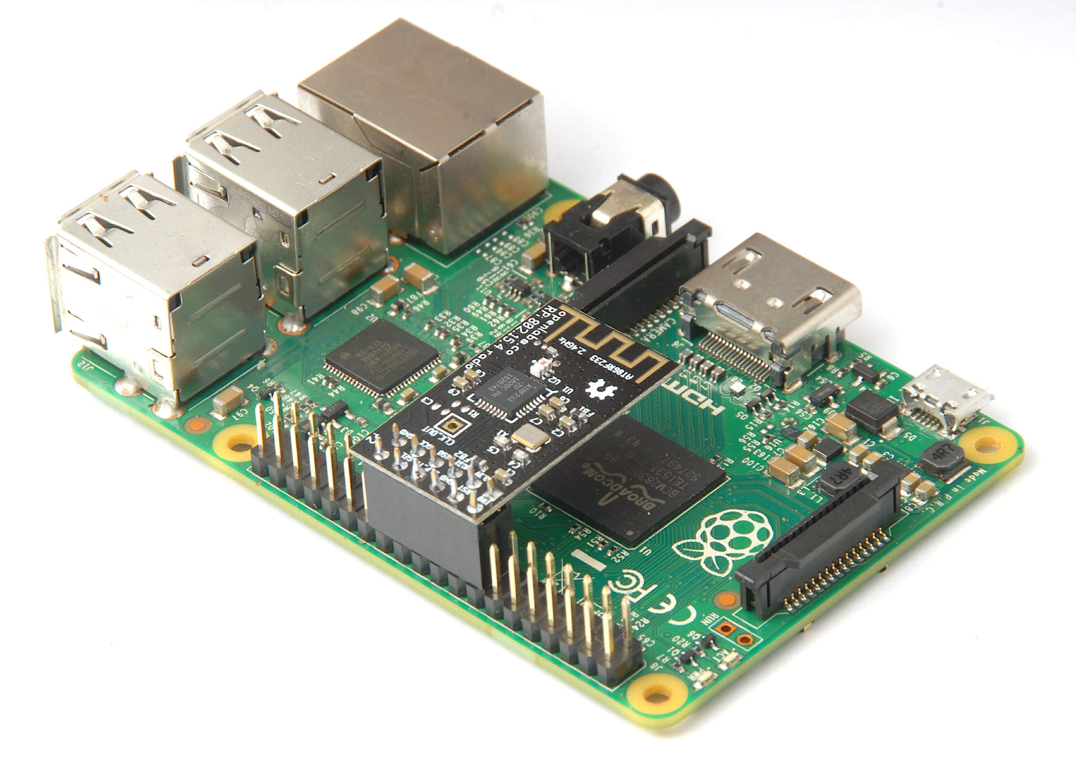 Connected to Raspberry Pi
